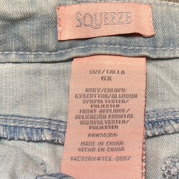 Squeeze Girl Denim Skirt Size 6X - Picture 9 of 16